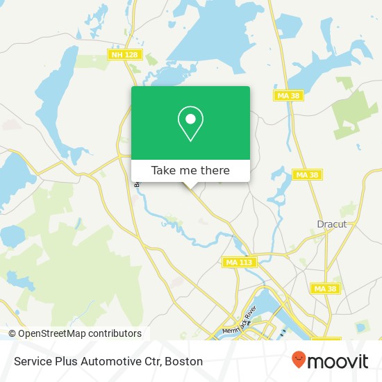 Service Plus Automotive Ctr map