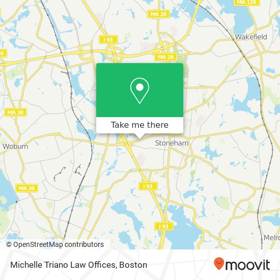 Michelle Triano Law Offices map