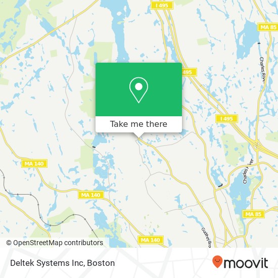 Mapa de Deltek Systems Inc