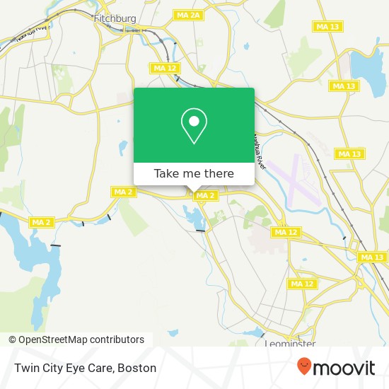 Mapa de Twin City Eye Care
