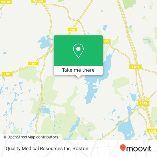 Quality Medical Resources Inc map