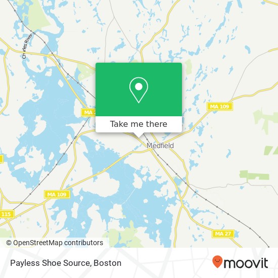 Payless Shoe Source map