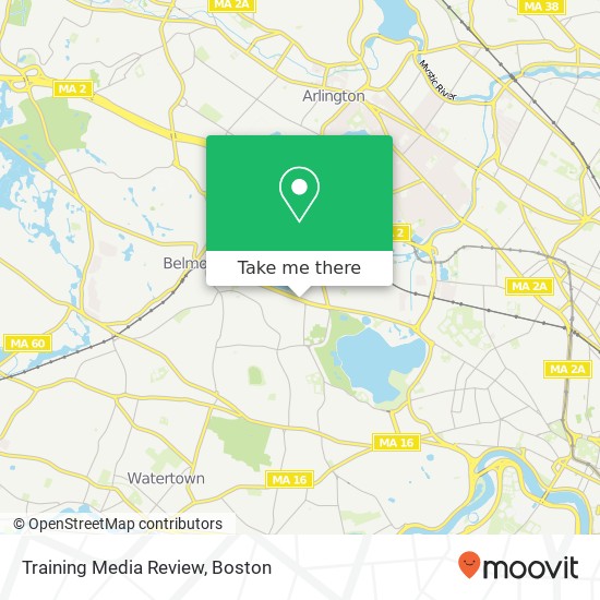 Training Media Review map