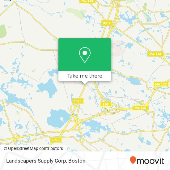 Landscapers Supply Corp map
