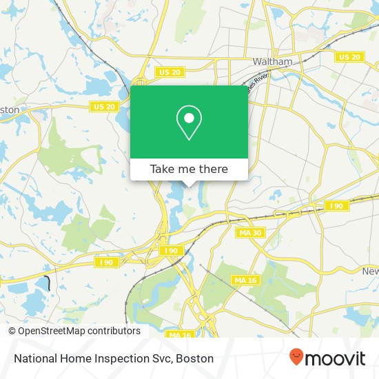 Mapa de National Home Inspection Svc