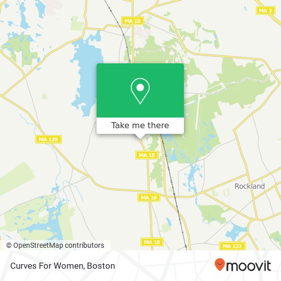 Curves For Women map