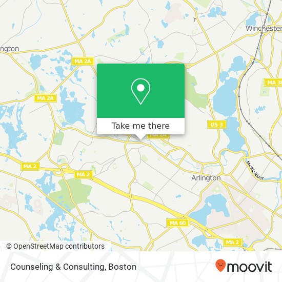 Counseling & Consulting map