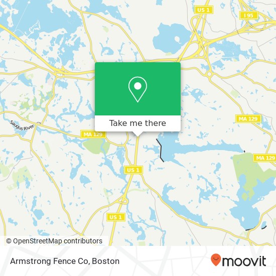 Mapa de Armstrong Fence Co