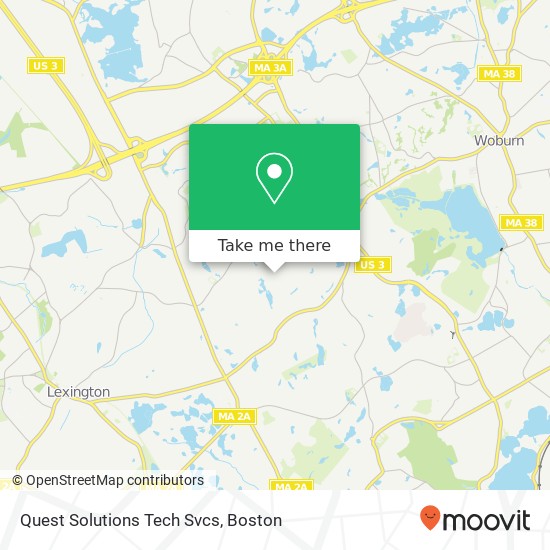 Mapa de Quest Solutions Tech Svcs