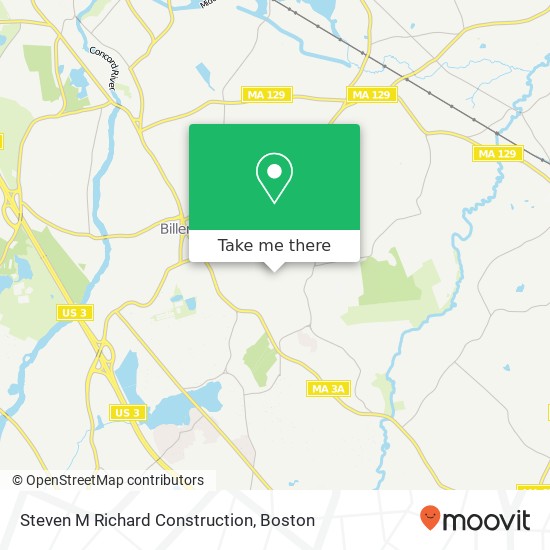 Steven M Richard Construction map