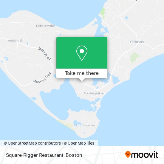 Square-Rigger Restaurant map