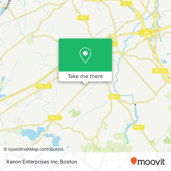 Mapa de Xenon Enterprises Inc