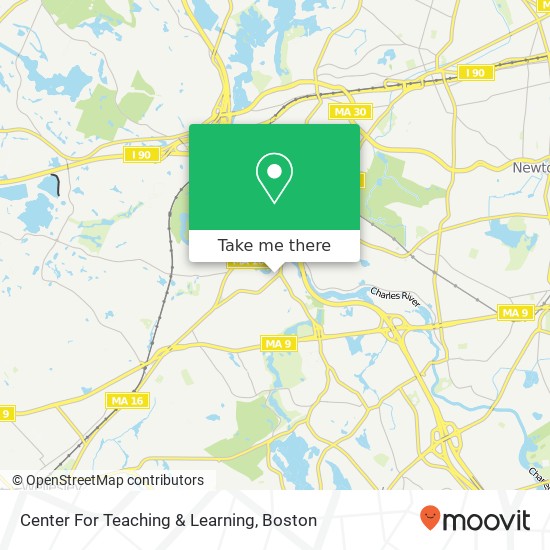 Center For Teaching & Learning map