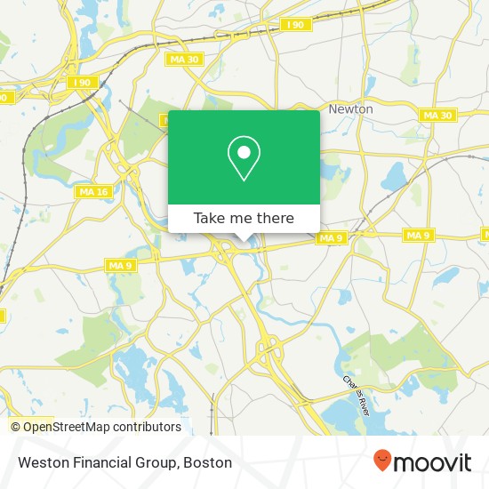 Mapa de Weston Financial Group