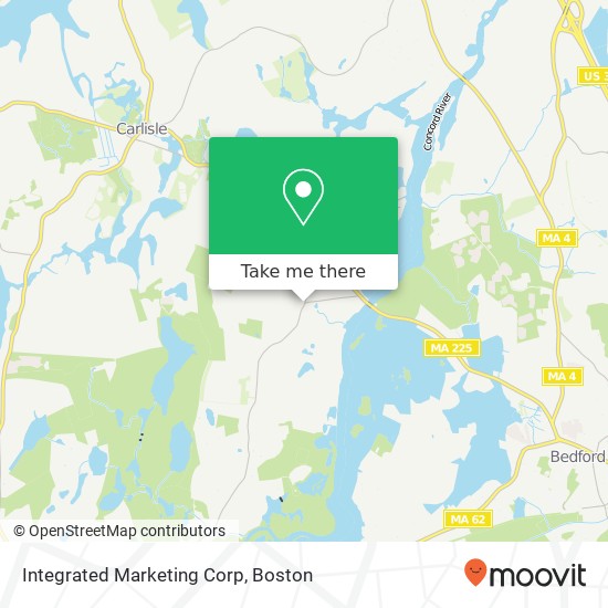 Mapa de Integrated Marketing Corp