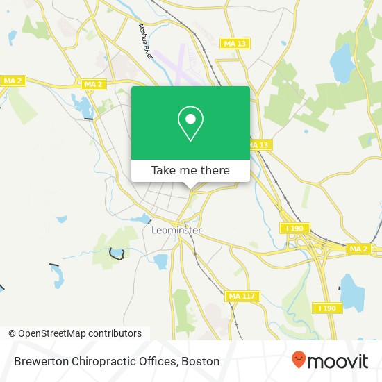 Brewerton Chiropractic Offices map