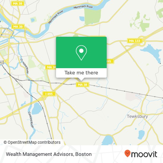 Wealth Management Advisors map