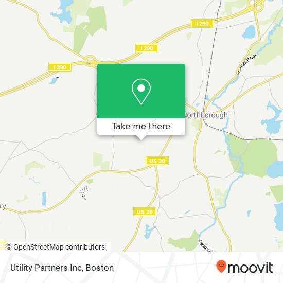 Utility Partners Inc map