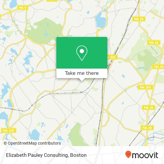 Mapa de Elizabeth Pauley Consulting