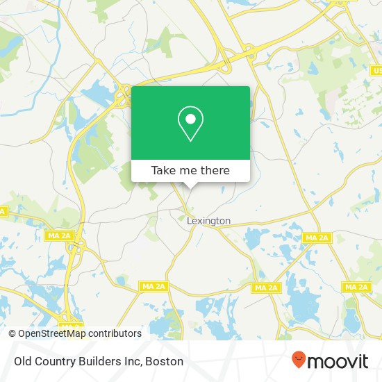 Old Country Builders Inc map