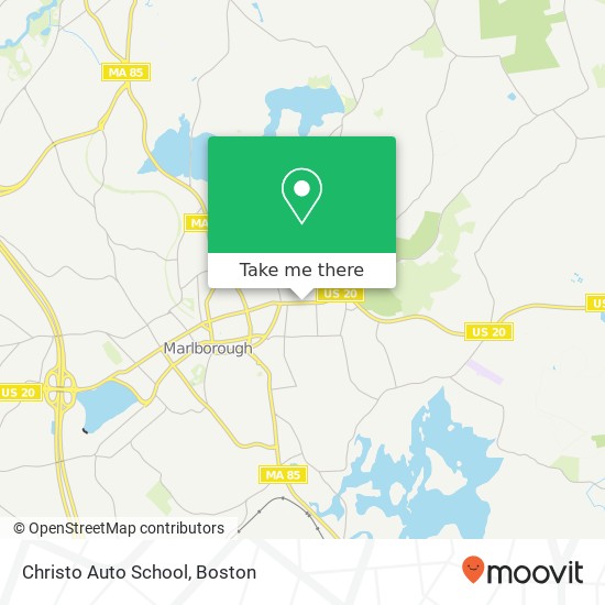 Christo Auto School map