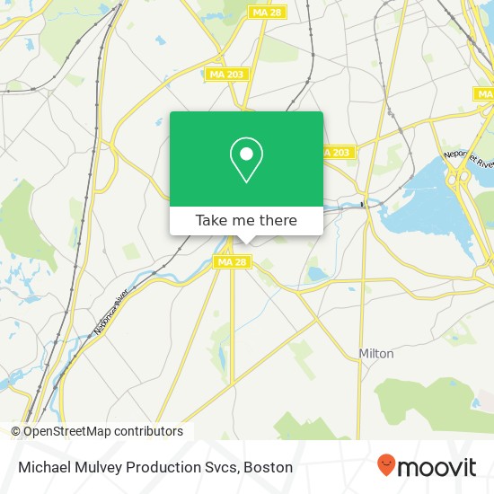 Michael Mulvey Production Svcs map