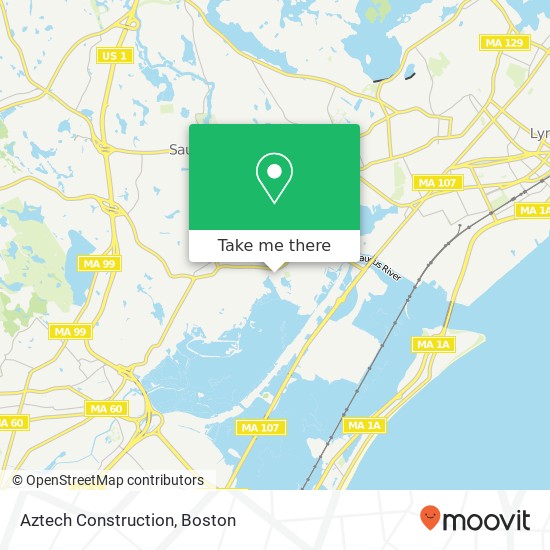 Aztech Construction map