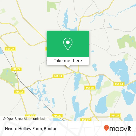 Mapa de Heidi's Hollow Farm