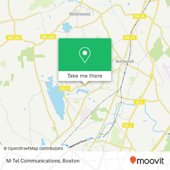 M-Tel Communications map