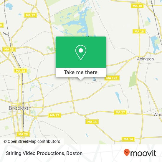 Mapa de Stirling Video Productions