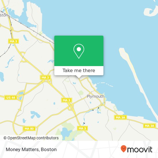 Money Matters map