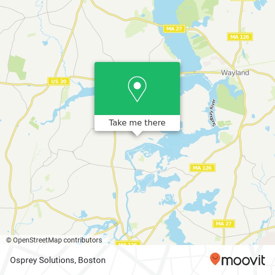 Mapa de Osprey Solutions
