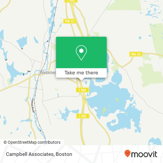 Campbell Associates map