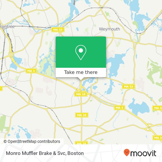 Monro Muffler Brake & Svc map