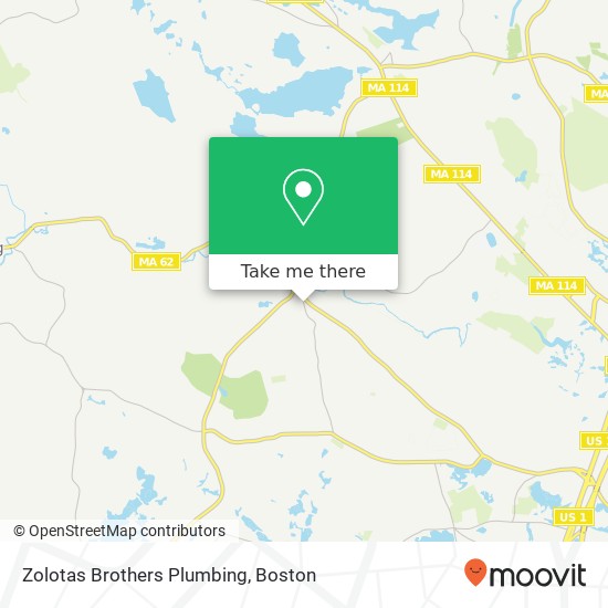 Zolotas Brothers Plumbing map
