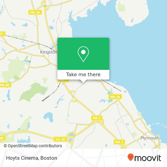 Mapa de Hoyts Cinema