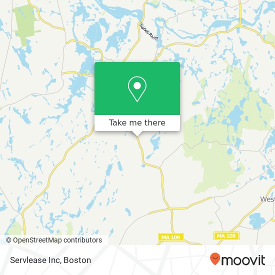 Servlease Inc map