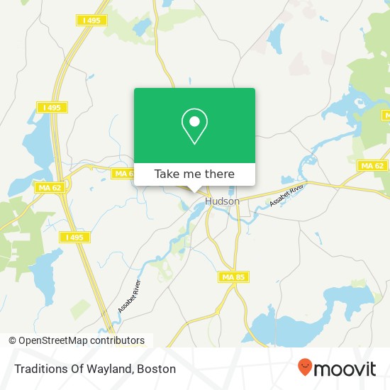 Traditions Of Wayland map