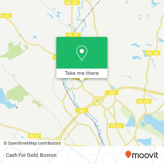 Cash For Gold map