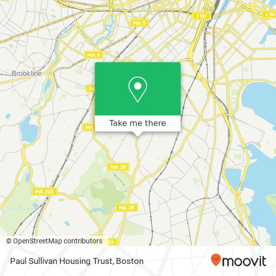 Mapa de Paul Sullivan Housing Trust