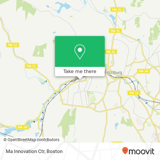 Ma Innovation Ctr map
