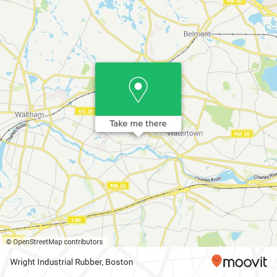 Wright Industrial Rubber map