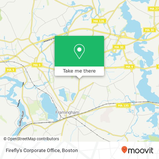 Mapa de Firefly's Corporate Office