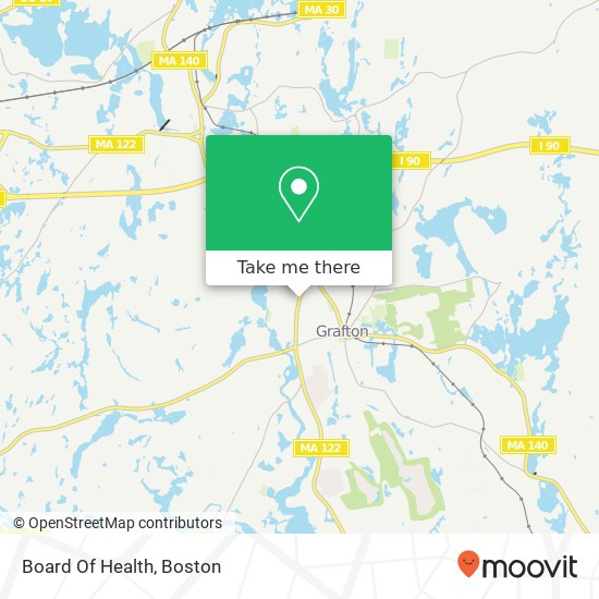 Board Of Health map