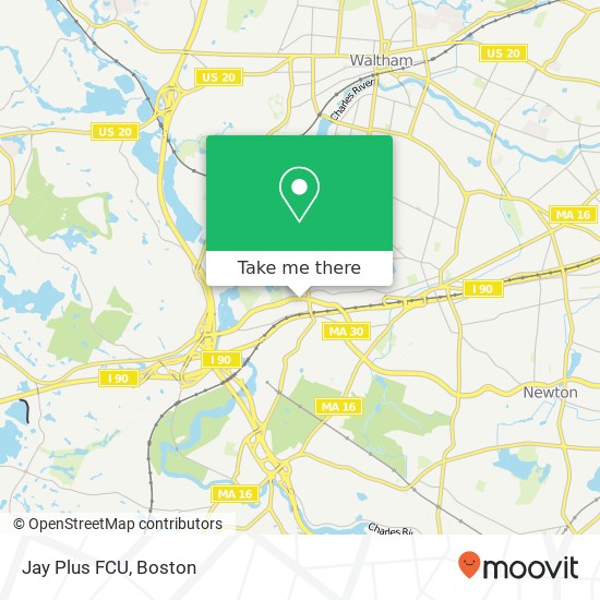 Jay Plus FCU map