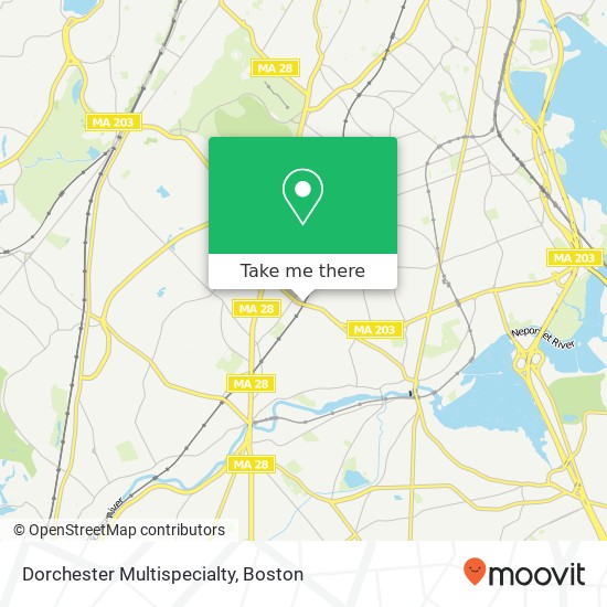 Dorchester Multispecialty map