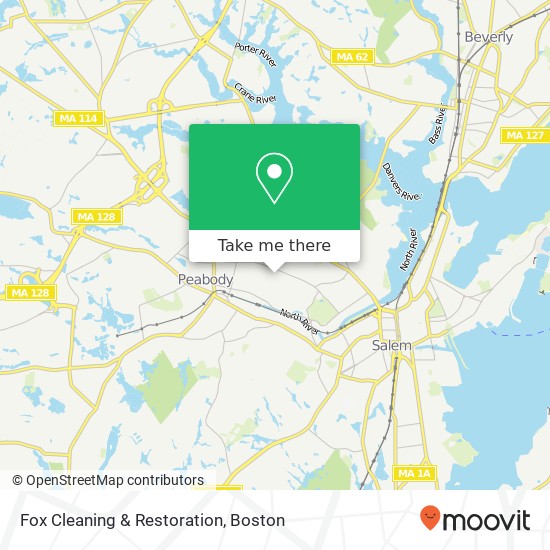 Fox Cleaning & Restoration map