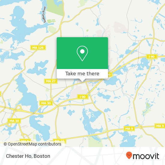 Chester Ho map