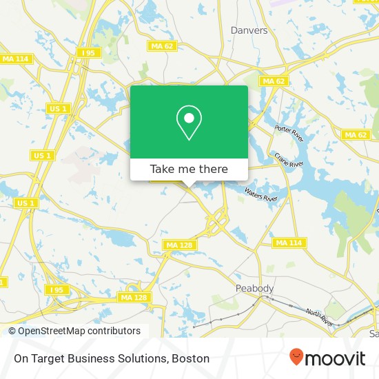 On Target Business Solutions map