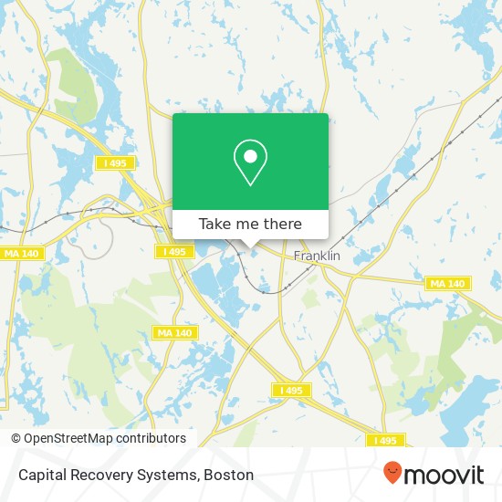 Capital Recovery Systems map
